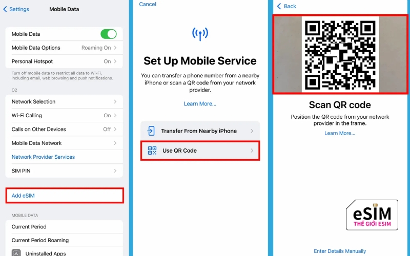 Cài đặt eSIM là thêm vào máy, còn kích hoạt eSIM là bắt đầu sử dụng mạng